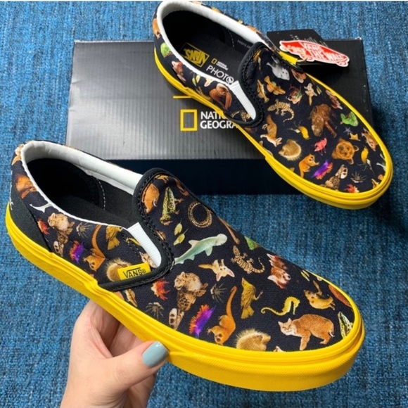 Vans Shoes - NWT Vans x National Geographic Slip On Sneakers